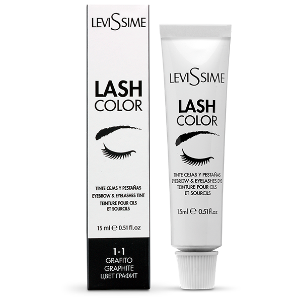 LeviSsime Lash Color in Graphit für Augenbrauen und Wimpern.