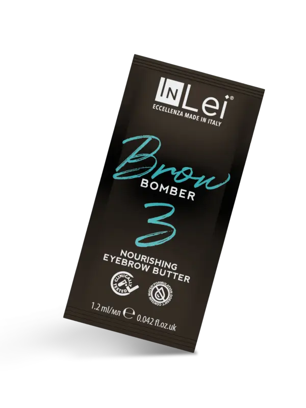 InLei BROW BOMBER 3 – Einzelsachet 1,2 ml Nourishing Eyebrow Butter für Brow Lifting