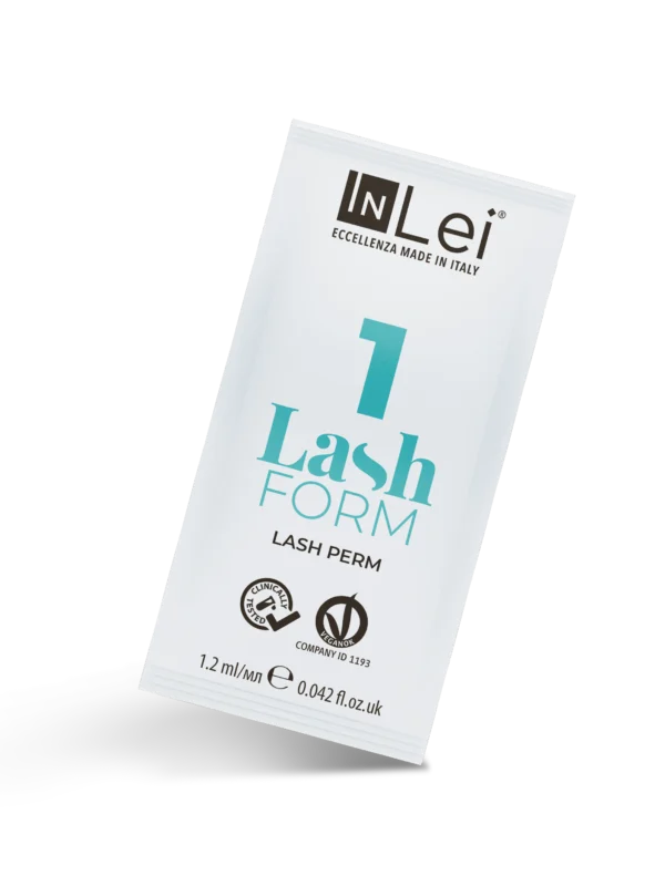 InLei® Lash Form 1 MONODOSE, 9 x 1,2ml, innovative Wimpernformel für dichtere und längere Wimpern, 100% Made in Italy, vegan und klinisch getestet.