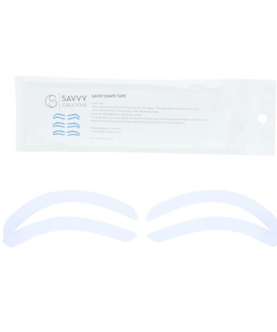 Shape Tape Savvy Creations – Schablonenaufkleber für das Färben von Augenbrauen mit dem Airbrush