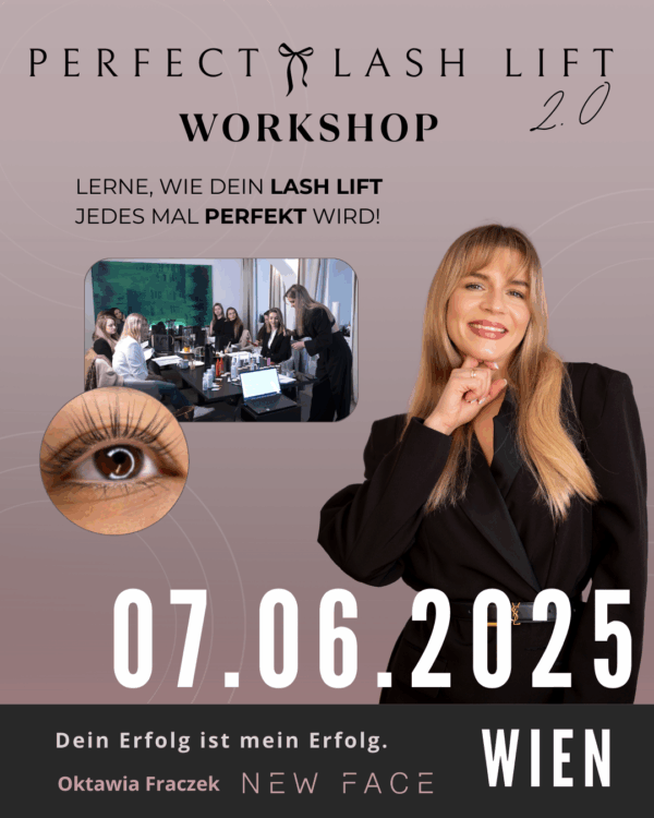 Perfect Lash Lift 2.0 Workshop am 07.06.2025