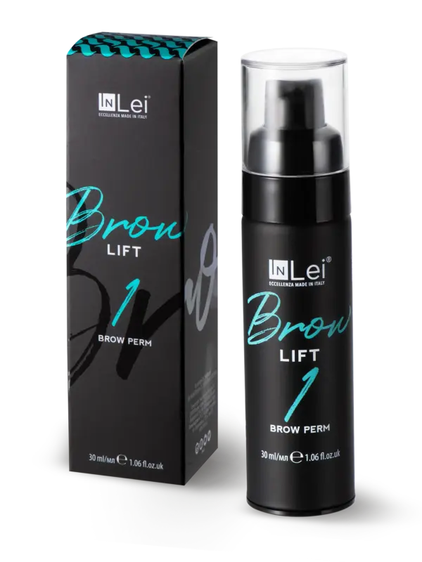 InLei BROW LIFT 1 – Brow Lifting Lotion 30 ml mit Verpackung für professionelle Studioanwendung