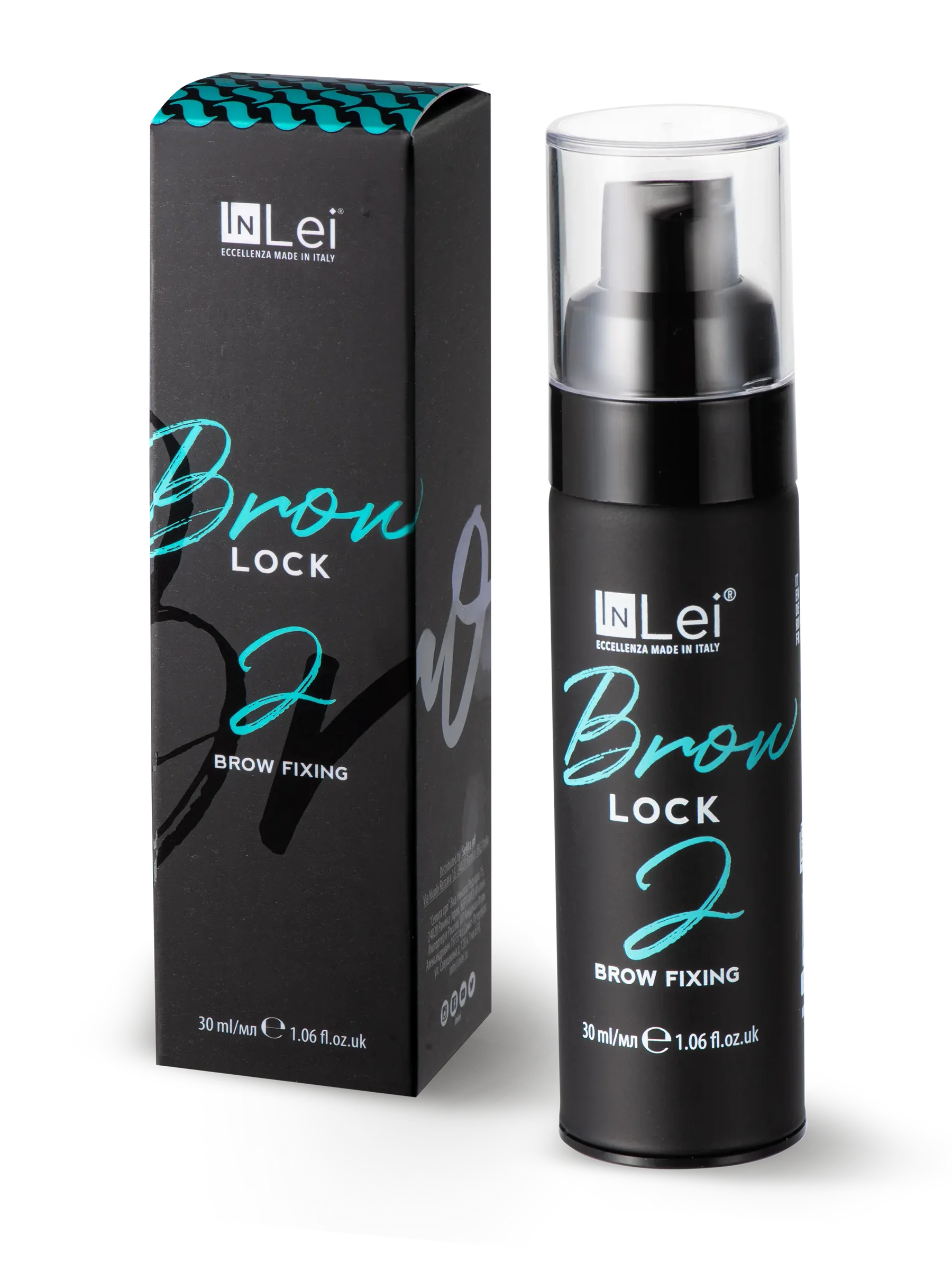 nLei BROW LOCK 2 – Fixierlotion 30 ml mit Verpackung für professionelle Augenbrauenlaminierung